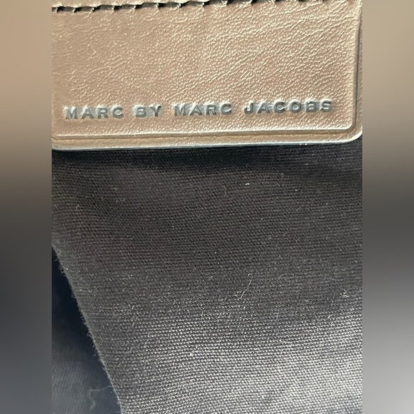 Marc by Marc Jacobs Serpentine Dark Gray Goat Leather Hobo Shoulder Bag - Picture 13 of 16